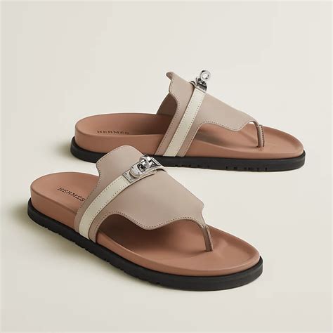 hermes shearling slides|hermes empire sandals.